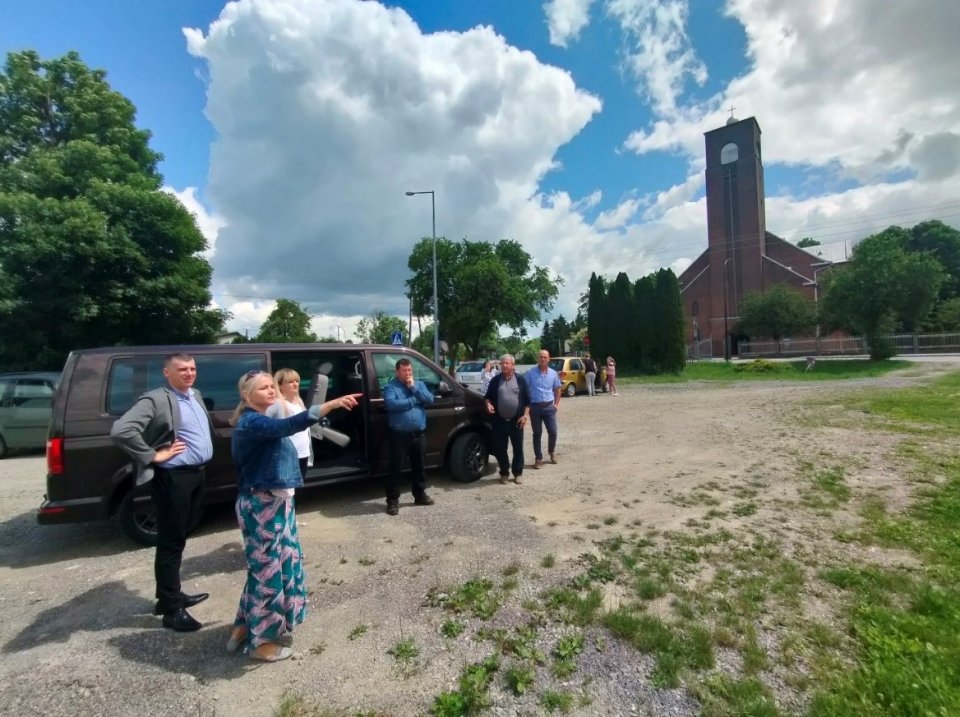 Zdegradowany teren przy Kościele Parafialnym w Suchowoli