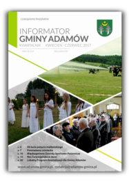 Ikona graficzna przedstawiająca pierwszą stronę Informatora Gminy Adamów Nr 2/2017(2)