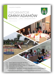 Ikona graficzna przedstawiająca pierwszą stronę Informatora Gminy Adamów Nr 3/2020(15)