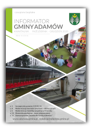 Ikona graficzna przedstawiająca pierwszą stronę Informatora Gminy Adamów Nr 4/2020(16)